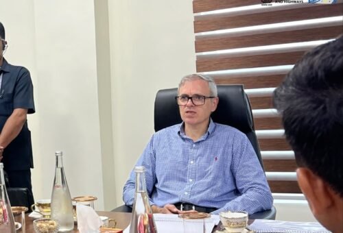 CM Omar Abdullah lays foundation stones of ₹124.19 crore water supply project for Udhampur, ₹16.33 crore sewage treatment project for Reasi
