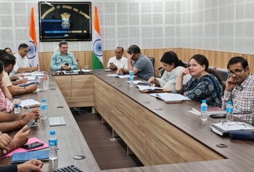 Relief Commissioner (M) reviews implementation of special relief ration for Kashmiri Pandits
