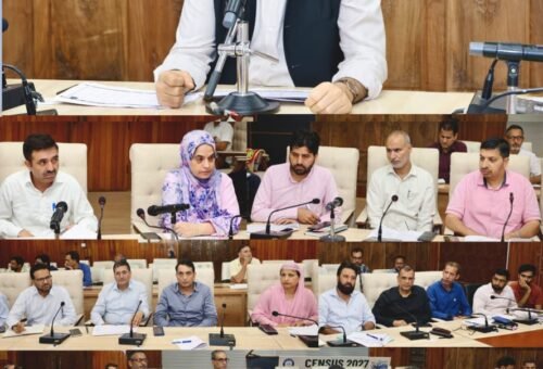 DC Srinagar reviews status of works under District Capex Budget 2026-27