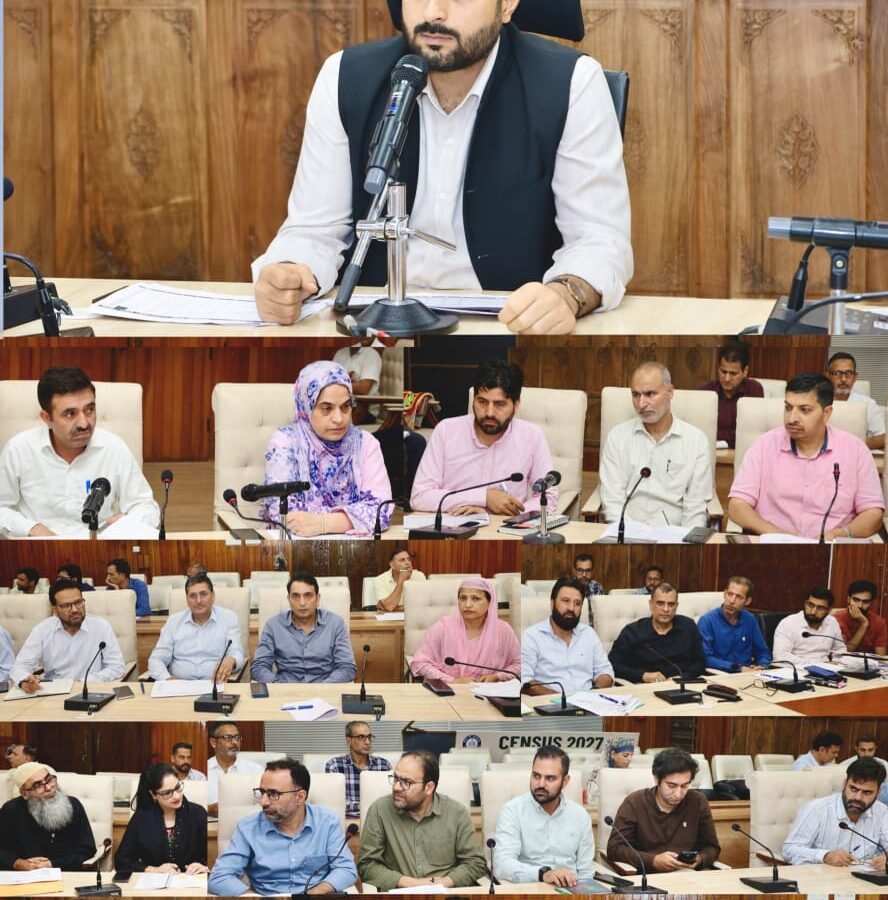 DC Srinagar reviews status of works under District Capex Budget 2026-27