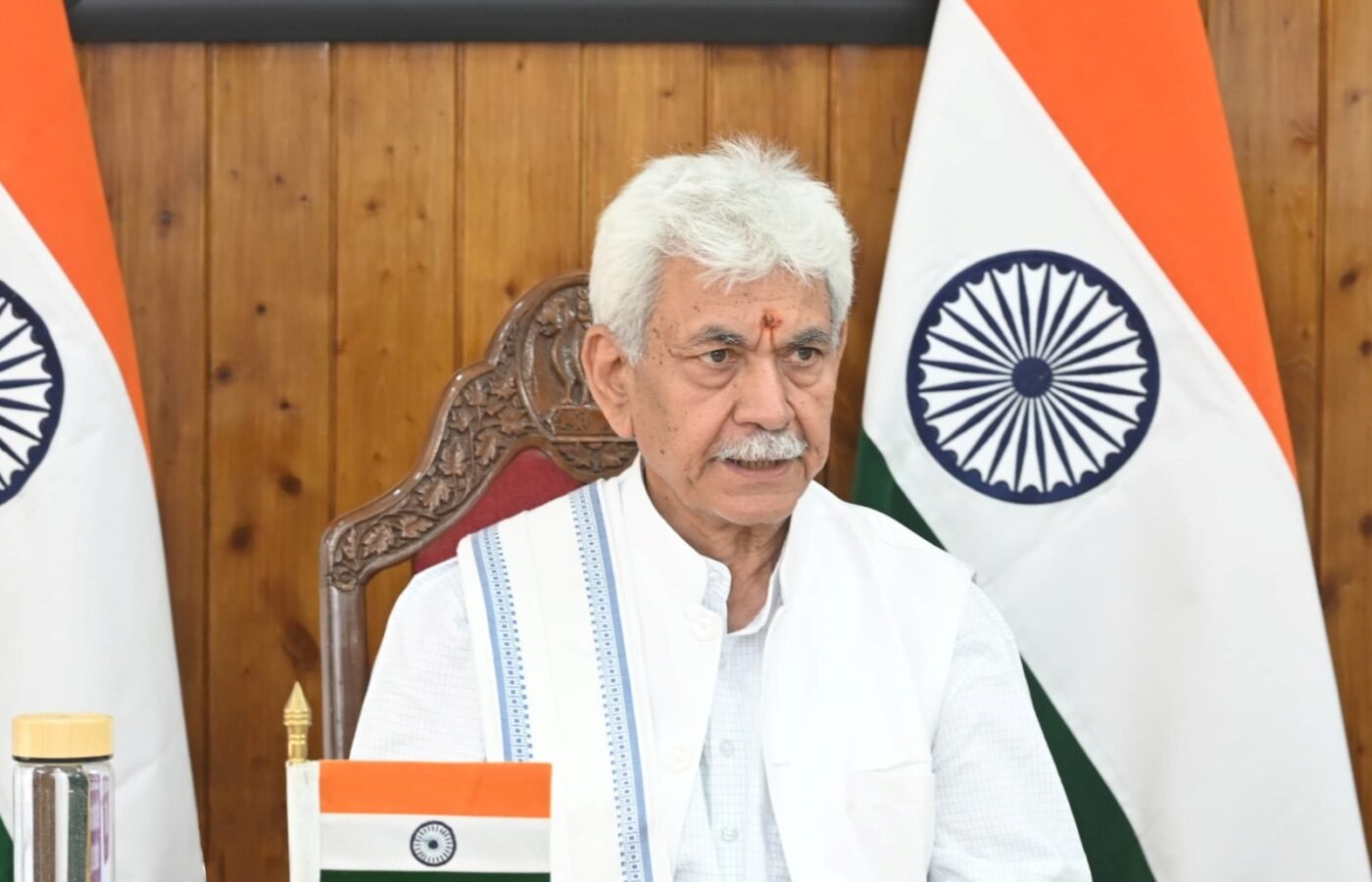 J&K on path to rapid progress; LG Sinha