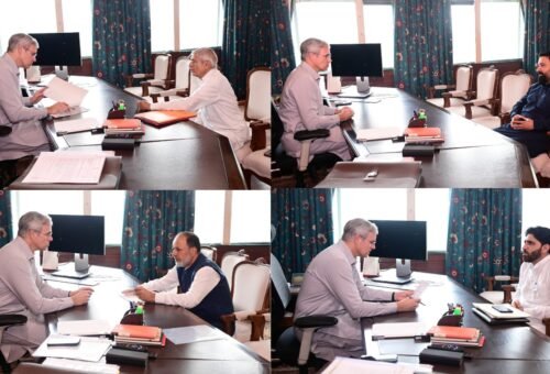CM Omar Abdullah meets MLAs to discuss developmental and public welfare issues