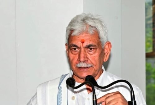 Lieutenant Governor lays Foundation Stone of Amriteshwar Sarovar at Dharpur, Sunderbani