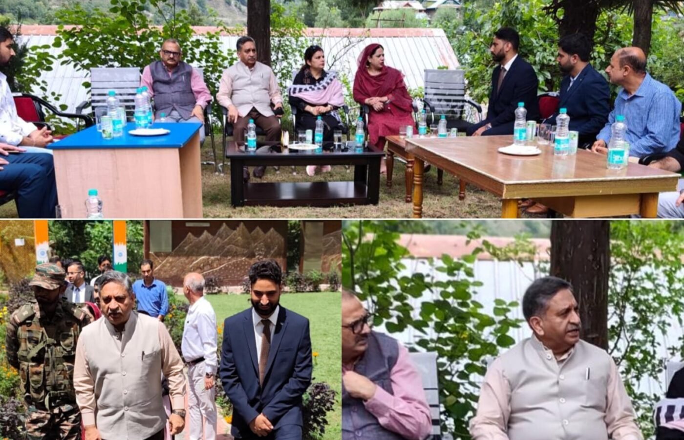 Justice Sanjeev Kumar visits Teetwal, inspects Camp Court, Legal Aid Clinic