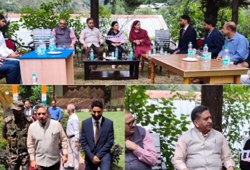 Justice Sanjeev Kumar visits Teetwal, inspects Camp Court, Legal Aid Clinic