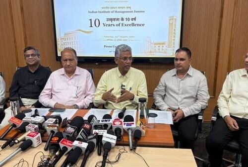 IIM Jammu to Celebrate 10 Years of Excellence on Aug 22