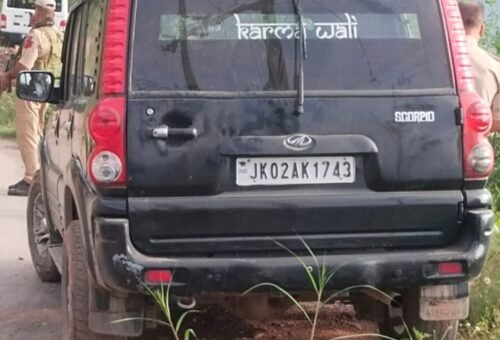 Suspicious Scorpio jumps security check in Ramban, seized after massive search