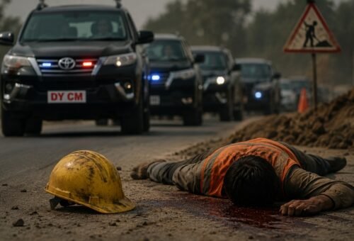 J&K Dy CM’s escort vehicle kills labourer