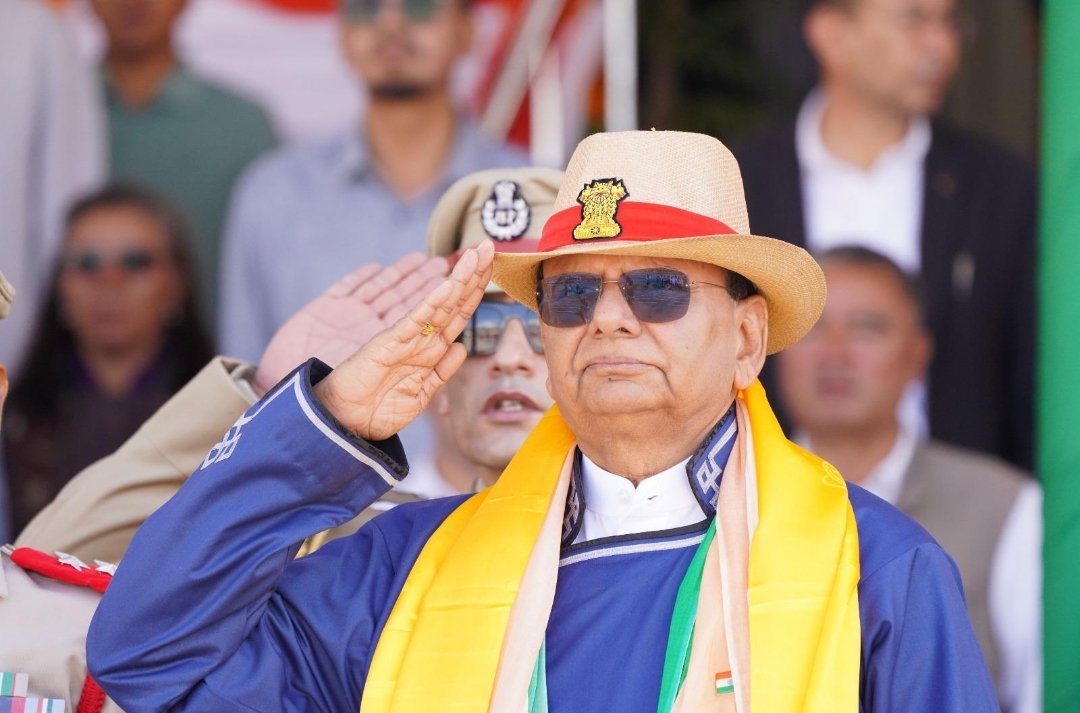 L-G VK Saxena joins people of Ladakh in celebrating nation’s 80th Independence Day
