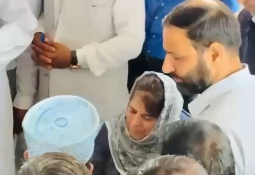 Ex J&K CM Mehbooba Mufti visits flood-hit Rajouri, demands immediate relief & govt job for family of missing Abdul Ghani