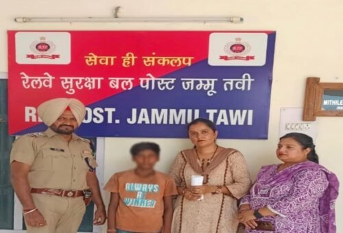 Jammu Rail Division rescues 34 missing children