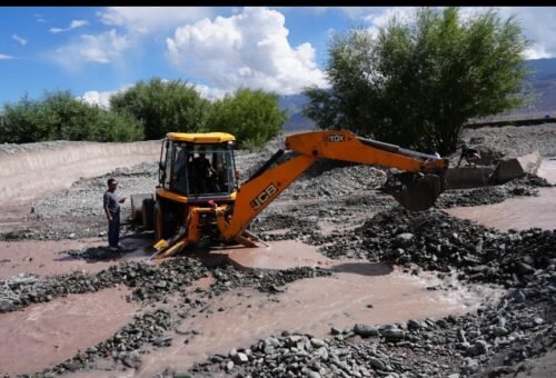 L-G VK Saxena’s water conservation initiative leads to channelising 20 million litres of glacier water into dry canal at Chuchot village