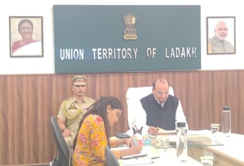 L-G VK Saxena launches ‘Zhabstok Ladakh’ Youth Internship Portal to institutionalise youth participation in governance