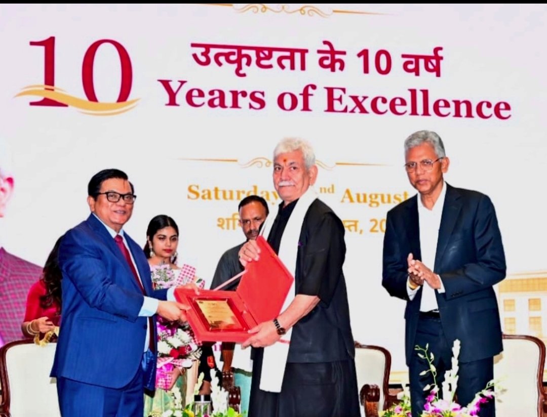 JK LG asks IIM Jammu to aim among world’s best