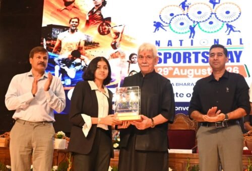 Sports is the most honest teacher in life, shaping discipline, unity, & nation-building among youth: LG Sinha