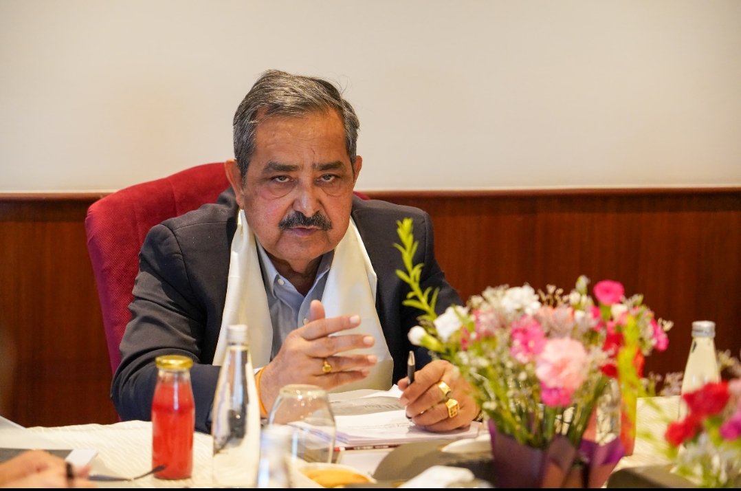 NITI Aayog VC chairs meeting on development challenges & priorities of Ladakh