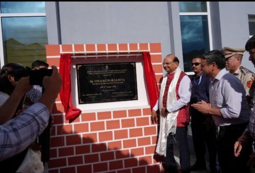 LG Saxena dedicated Rs 19.49 crore DES complex in Ladakh
