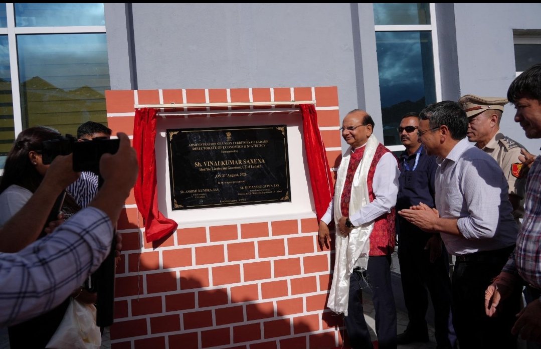 LG Saxena dedicated Rs 19.49 crore DES complex in Ladakh