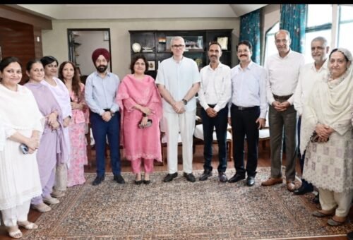 CM Omar Abdullah meets newly inducted IAS officers, discusses Intl Film Fest