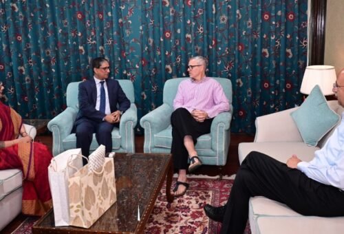 Bangladesh High Commissioner calls on CM Omar Abdullah in Srinagar