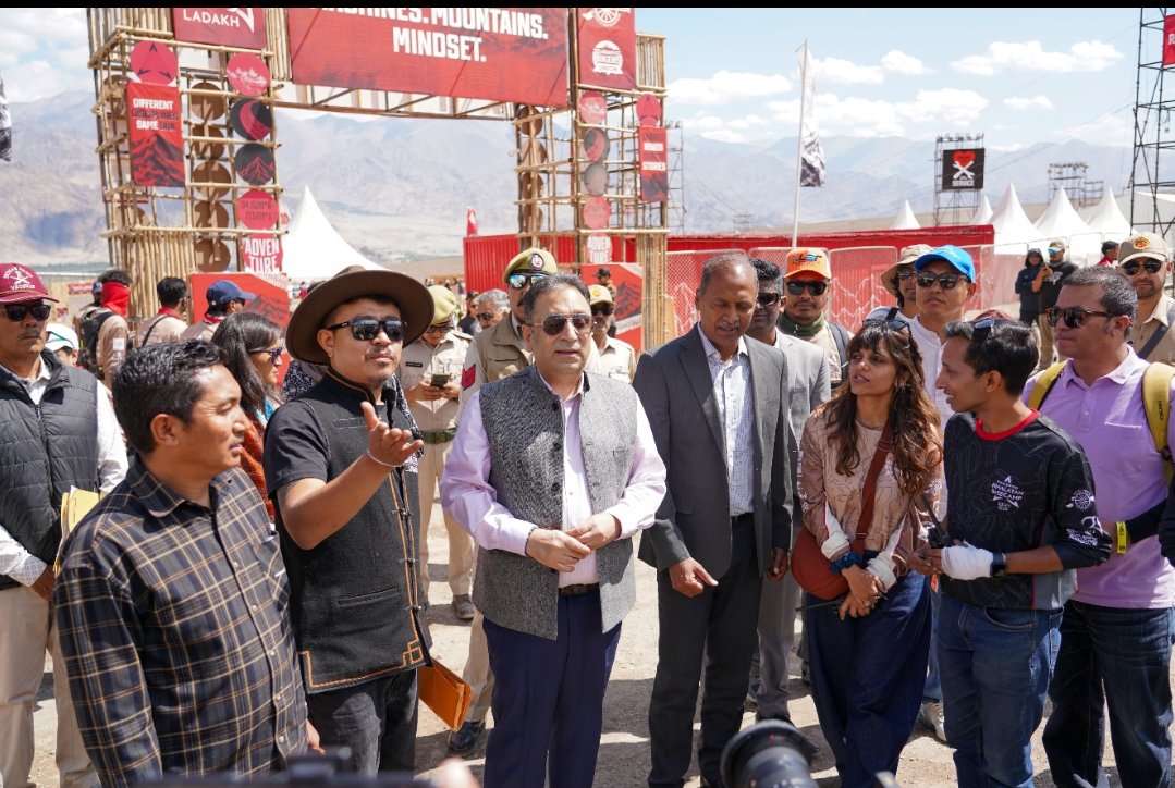 Chief Secretary Inaugurates Royal Enfield Himalayan Basecamp in Leh