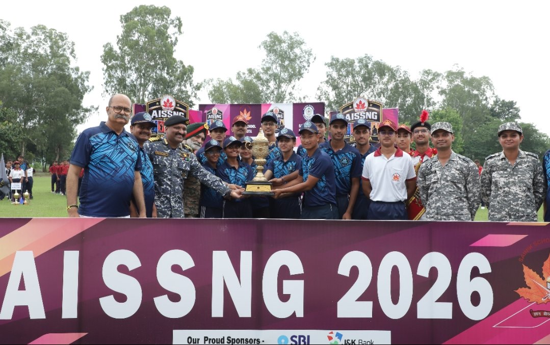 On home turf Sainik School Nagrota crowned overall champion
