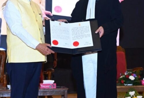 Dr Pushpendra Singh Bhati sworn in as Chief Justice of J&K, Ladakh High Court