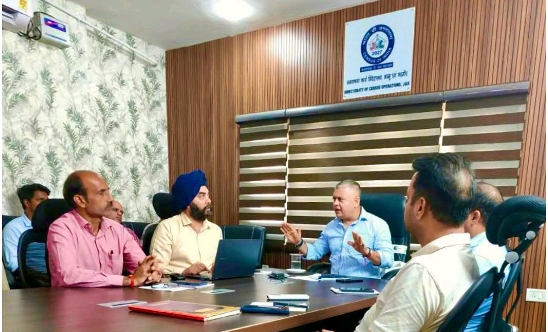 Director Census J&K, Ladakh reviews population enumeration in snow bound areas