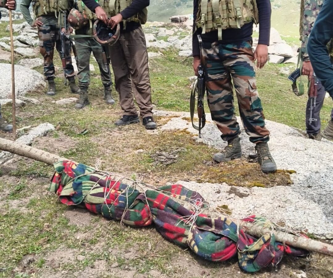 Remains of JeM terrorist, M4 rifle found in Doda