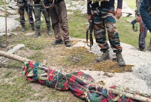 Remains of JeM terrorist, M4 rifle found in Doda