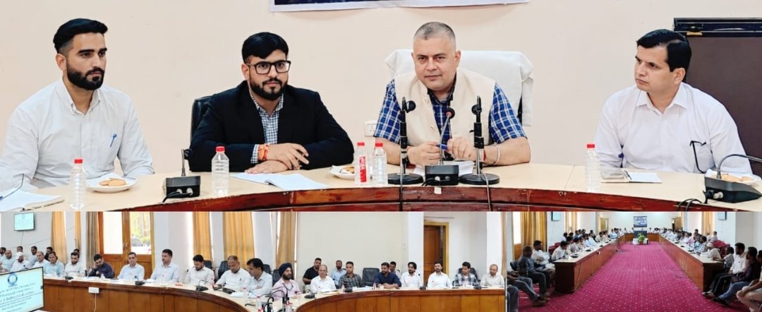 Amit Sharma reviews preparations for District Census Handbook 2027 in Rajouri