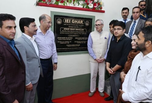 CM Omar Abdullah inaugurates IEI guest house