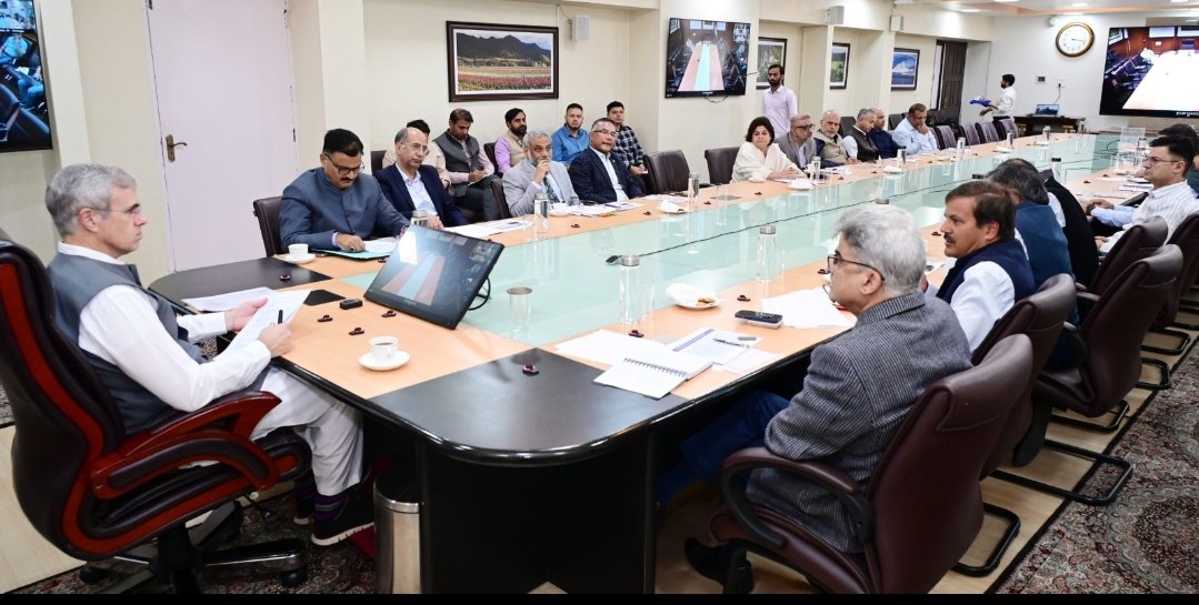 CM Omar Abdullah reviews draft J&K hydropower policy 2026