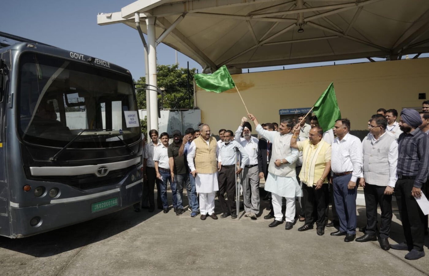 Jammu Airport launches ‘Yatri Sewa Abhiyan 2026’; New bus service to ferry passengers between airport, railway station & bus stand