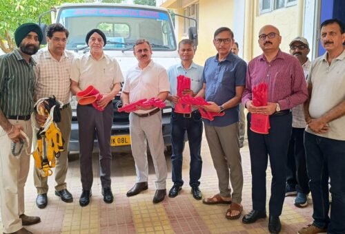 Hold your breath! JPDCL’s field staff get safety equipments