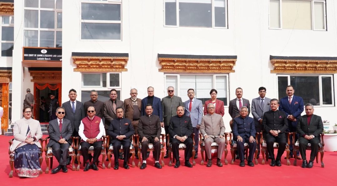 CJI Surya Kant inaugurates Ladakh Bench of  High Court of J&K and Ladakh at Leh